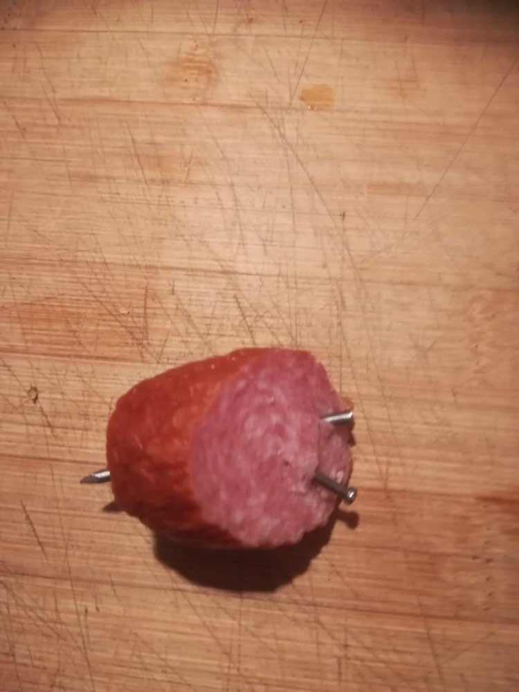 Giftköder-Wurst mit Nägeln-Profilbild