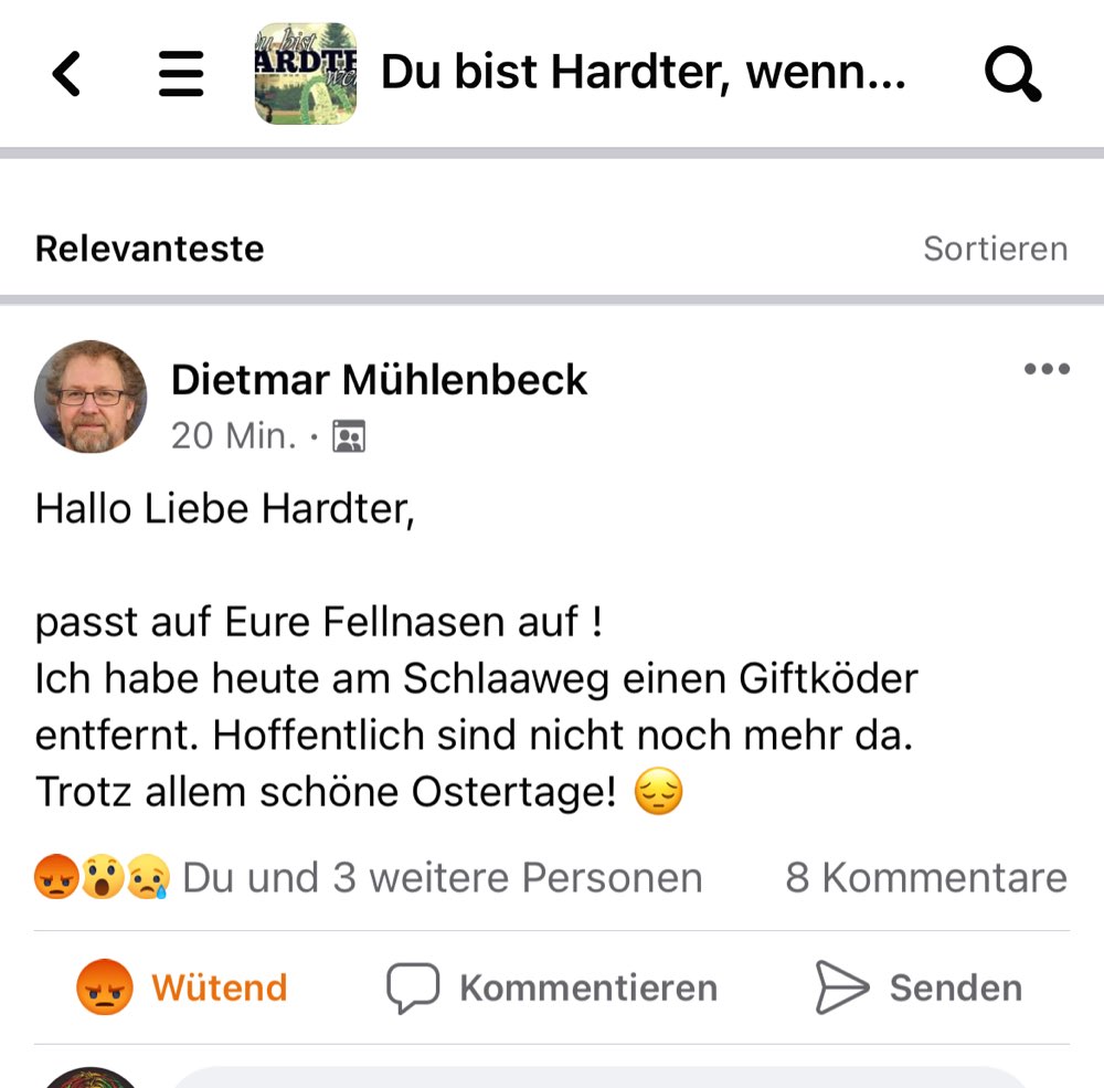 Giftköder-Mögliche Gefahr durch Giftköder-Profilbild