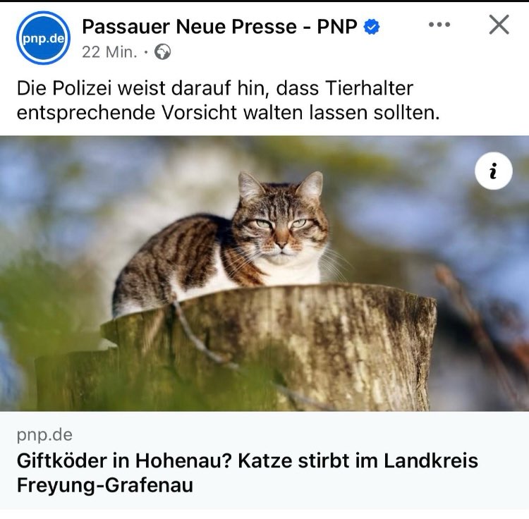 Giftköder-Giftköder. Polizei warnt!-Profilbild