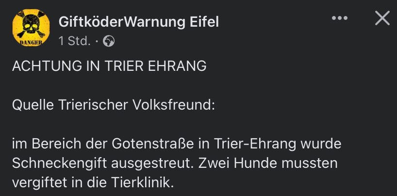 Giftköder-Gift schneckengift-Profilbild