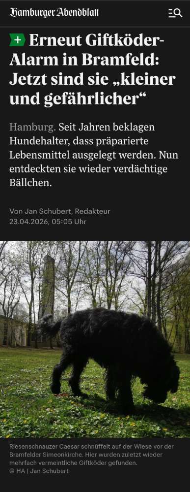 Giftköder-Giftköder in Hohnerkamp-Siedlung-Profilbild