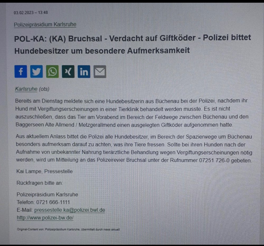 Giftköder-Verdacht auf Giftköder-Profilbild