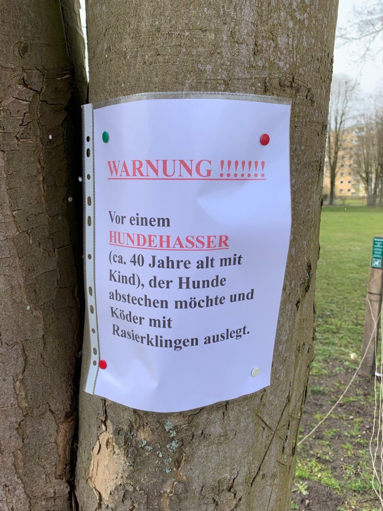 Giftköder-Köder und Morddrohung-Profilbild