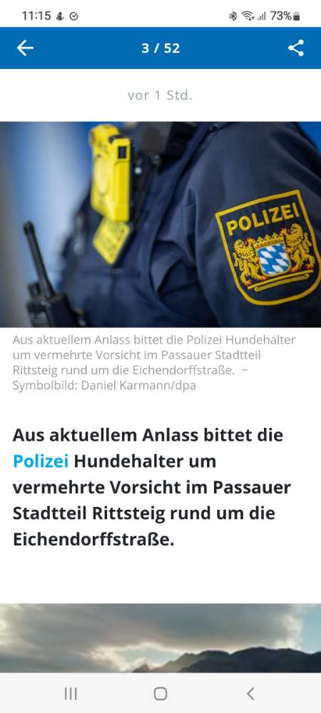 Giftköder-Giftköderwarnung durch Polizei-Profilbild