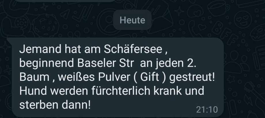 Giftköder-Weißes pulver/ Rattengift.-Profilbild