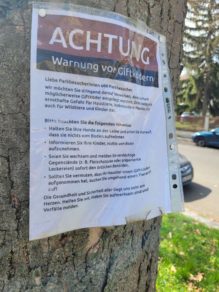 Giftköder-Achtung! Warnung vor Giftködern!-Profilbild