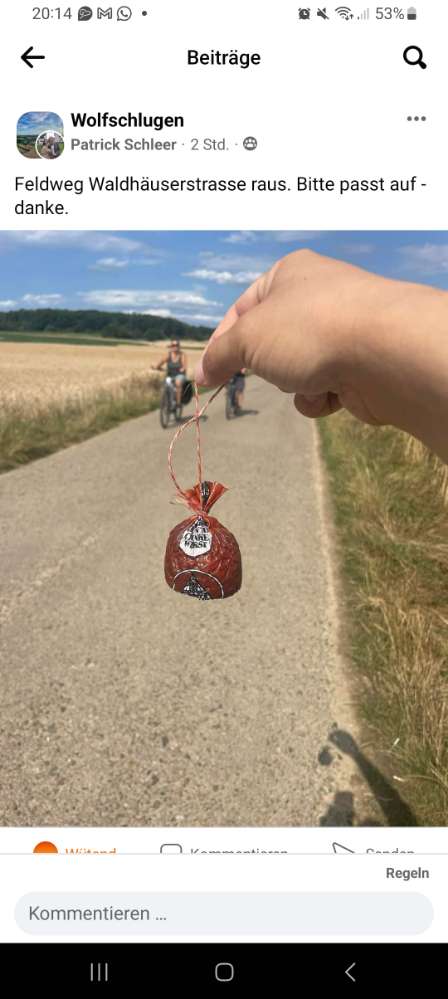 Giftköder-Aufgeschnittene Wurst-Profilbild