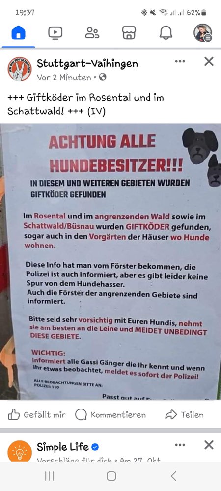 Giftköder-Giftköder im Rosental und im Schattwald-Profilbild