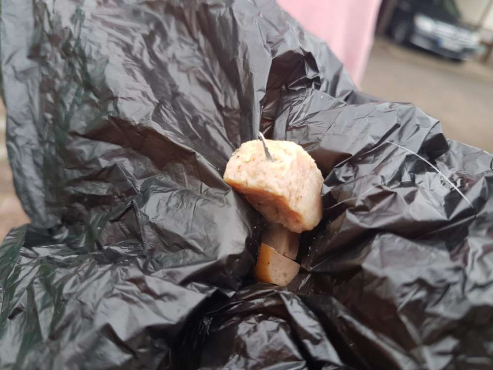 Giftköder-Wurst mit Nägeln und Nadeln-Profilbild