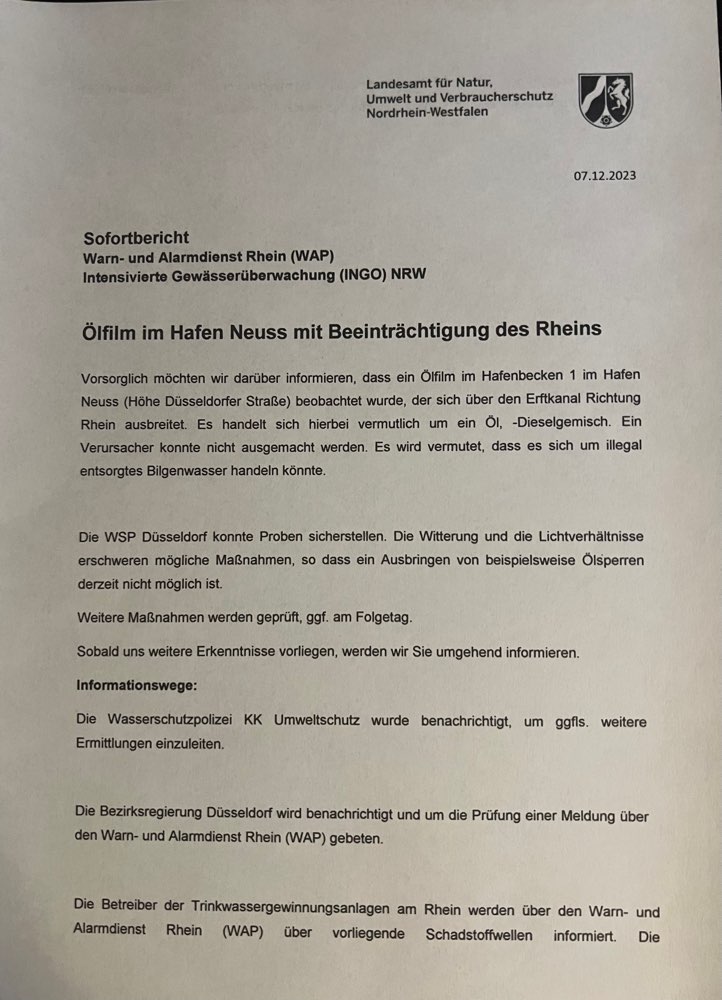 Giftköder-Wieder/weiter Diesel im Rhein-Profilbild