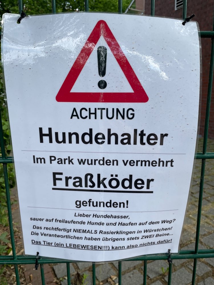 Giftköder-Giftköder Werner-Klemke-Park-Profilbild