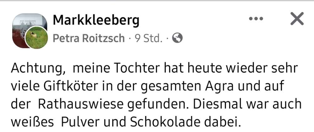 Giftköder-Weitere Giftköder, Schokolade und Pulver-Profilbild