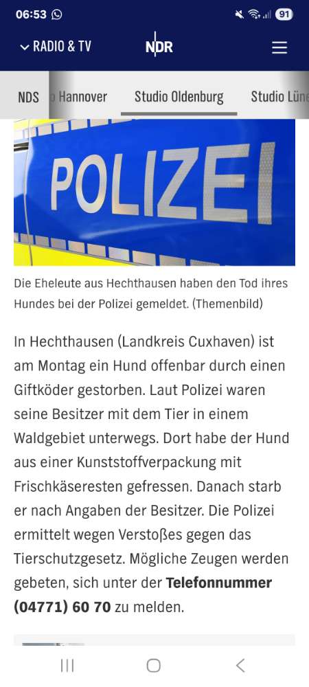 Giftköder-Kunststoffverpackung mit Frischkäsereste – Hund gestorben-Profilbild