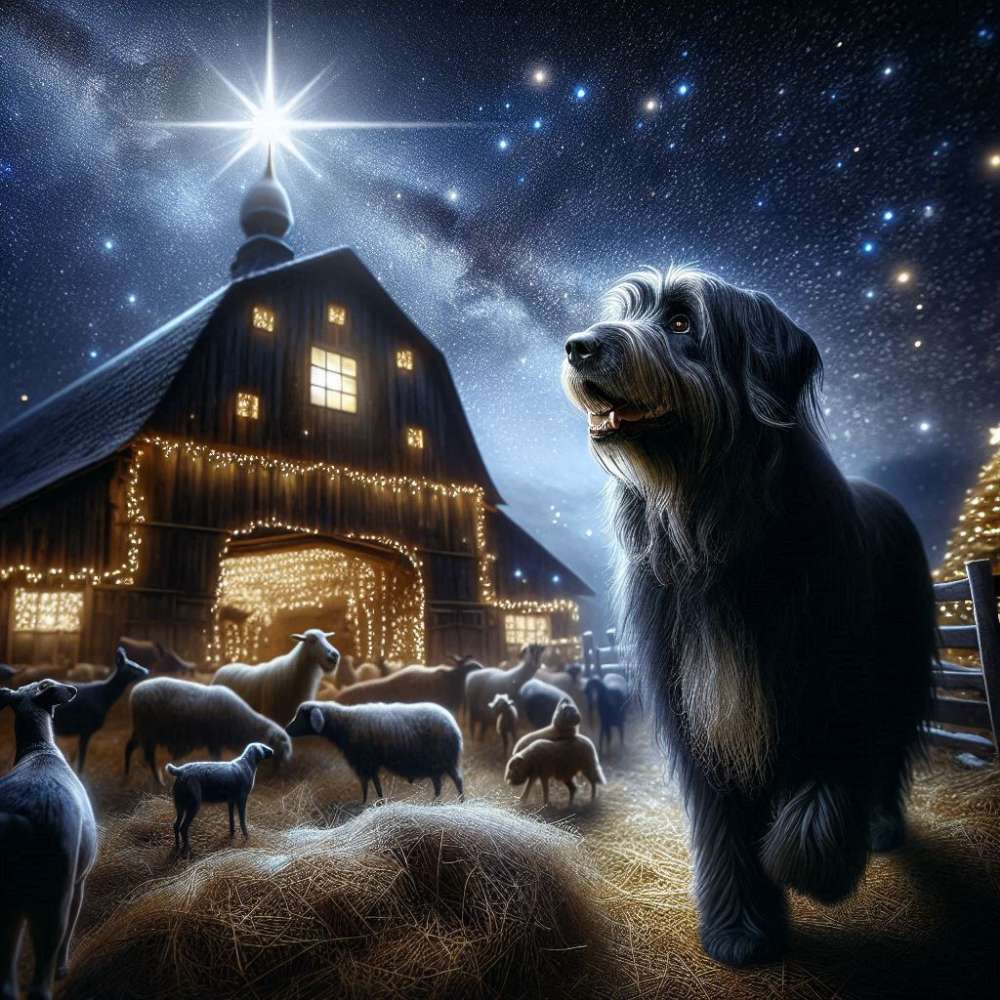 KI Wettbewerb: einfach so - "Dein Hund und der Stern zu Bethlehem" Banner