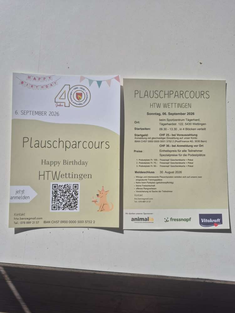 Hundetreffen-Plauschparcours HTW Wettingen-Profilbild