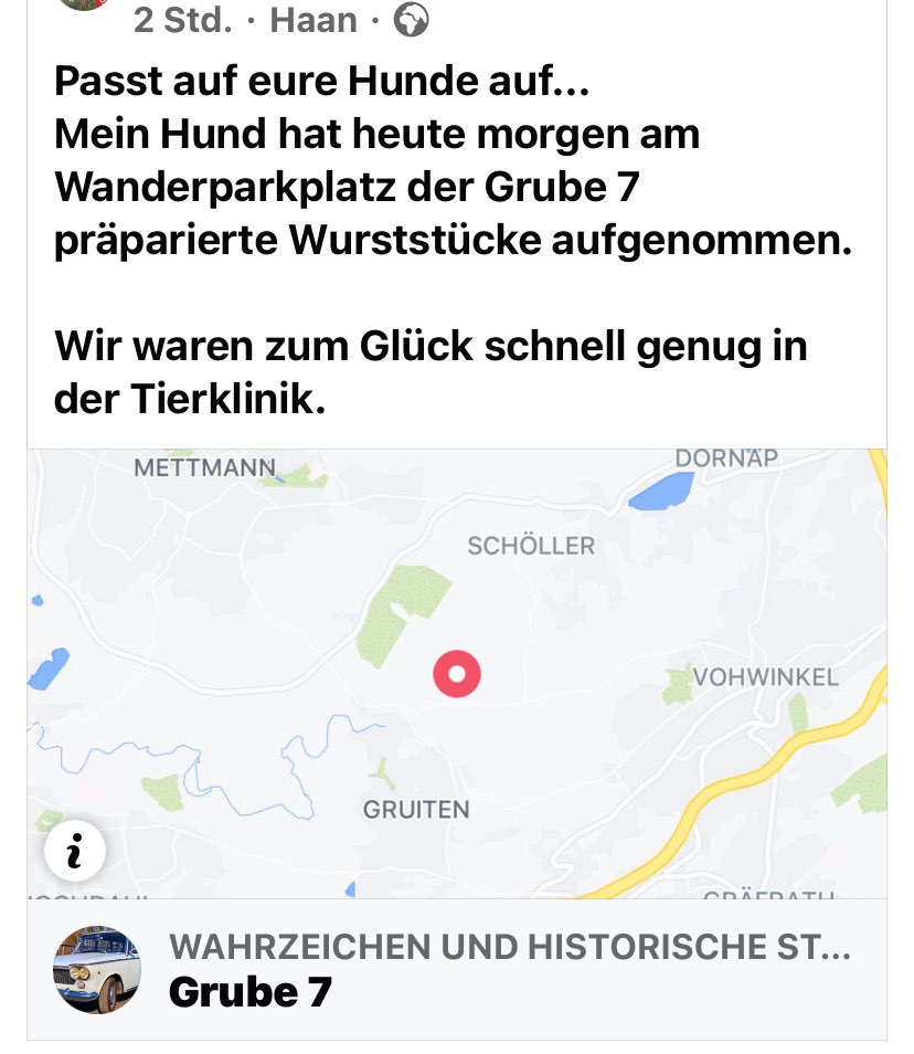 Giftköder-Präparierte Wurststücke Wanderparkplatz-Profilbild