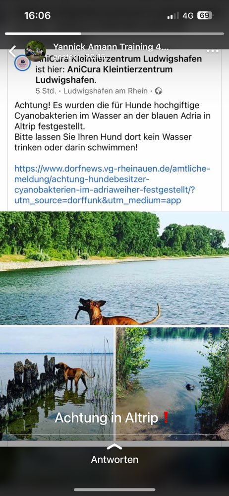 Giftköder-Bakterien blaue Adria-Profilbild