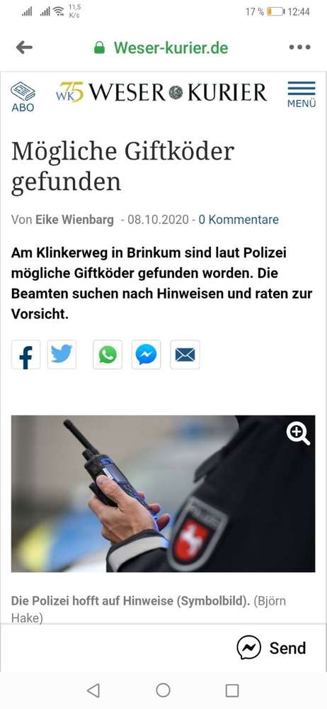 Giftköder-Giftköder Brinkum -  Klinkerweg-Profilbild