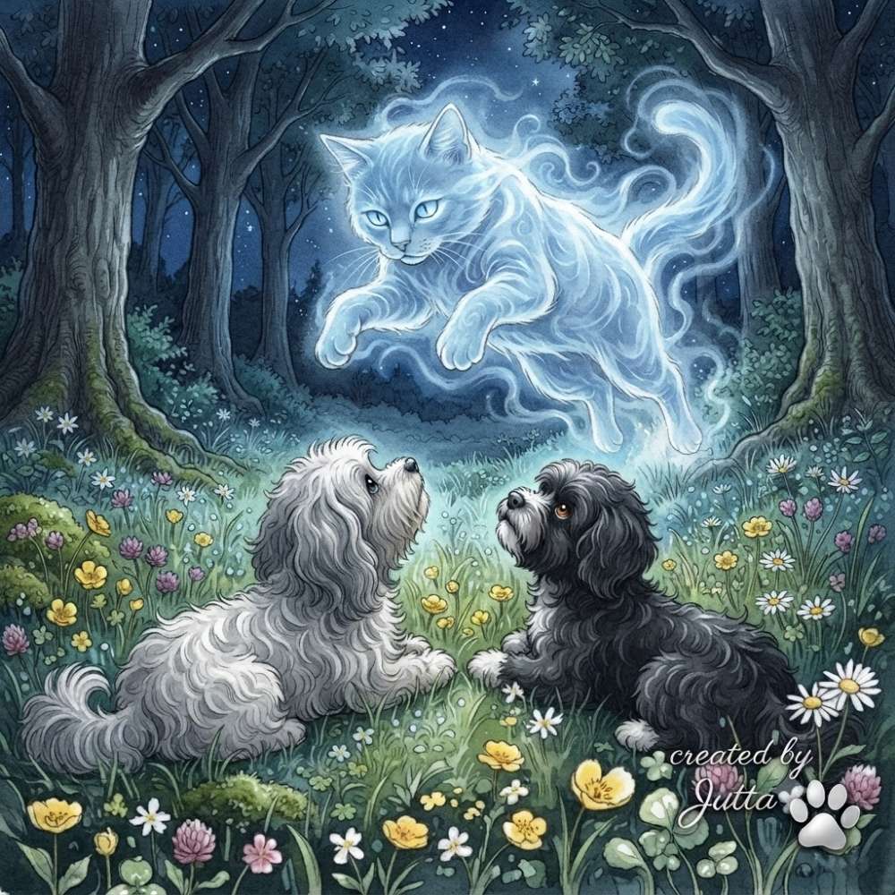 18. KI - Wettbewerb " Dein Hund und magische Tiere" Banner