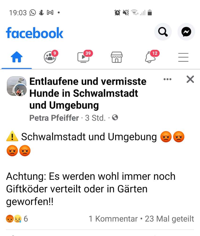 Giftköder-Giftköder in Schwalmstadt und Umgebung-Profilbild