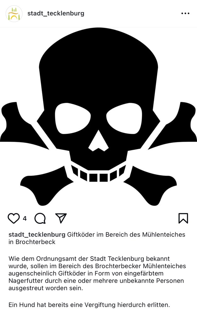 Giftköder-Giftködermeldung Brochterbeck-Profilbild
