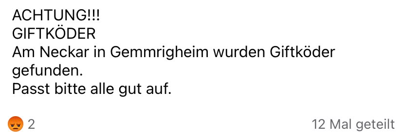 Giftköder-Verdacht auf Giftköder in Gemmrigheim-Profilbild
