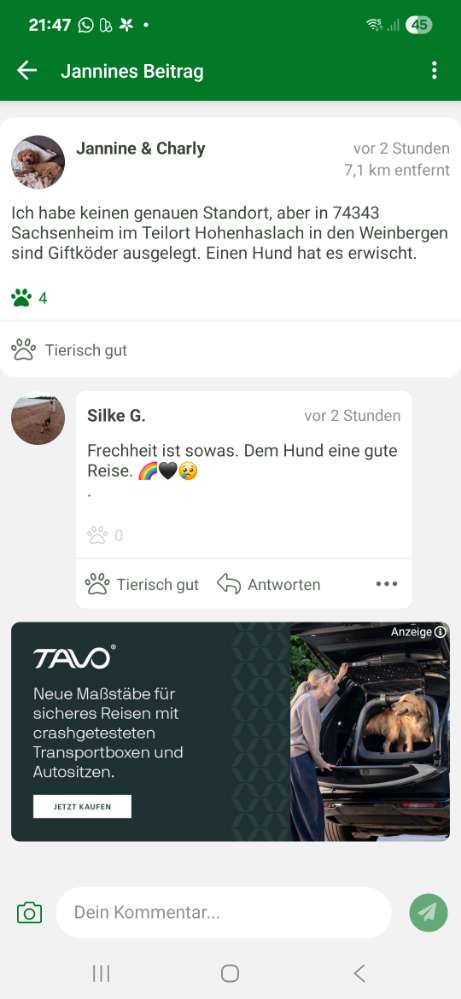 Giftköder-Giftköder in Sachsenheim-Hohenhaslach-Profilbild