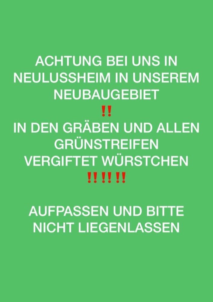 Giftköder-Giftköder Neulußheim 68809-Profilbild
