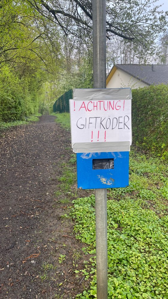 Giftköder-Giftködermeldung am Lützbach-Profilbild