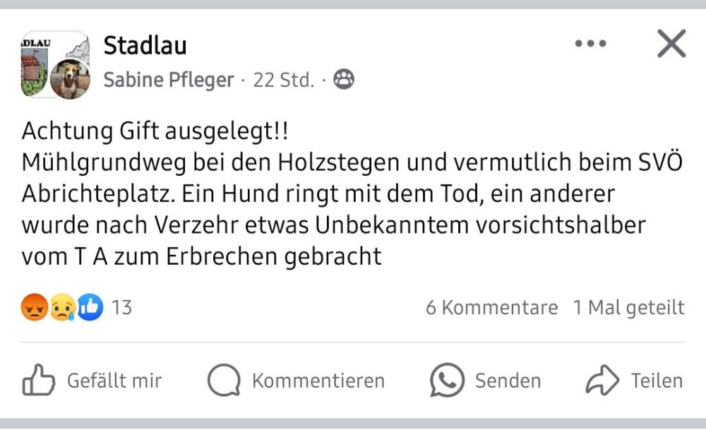 Giftköder-Unbekanntes Gift ausgelegt-Profilbild