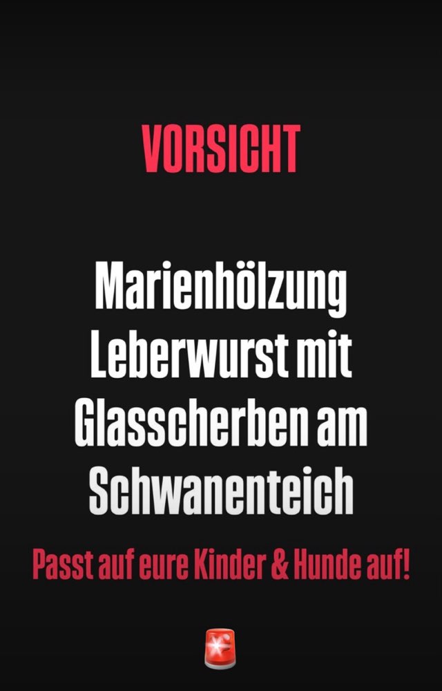 Giftköder-Leberwurst mit Glasscherben-Profilbild