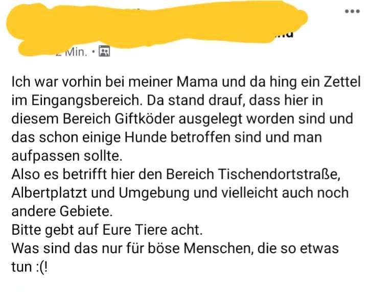Giftköder-Aushang-Profilbild