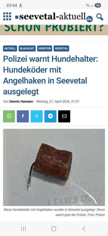 Giftköder-Fleisch mit Angelhaken-Profilbild