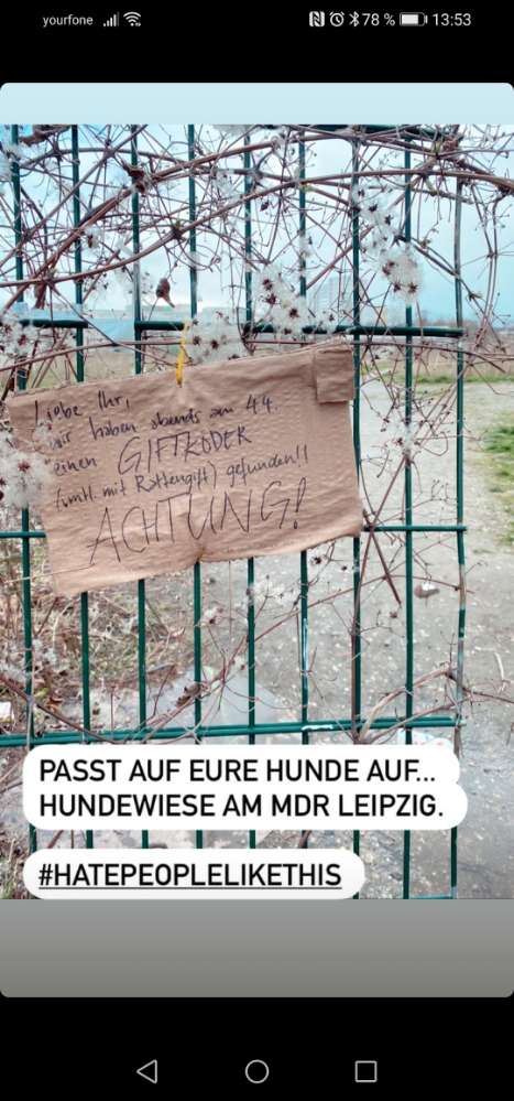 Giftköder-Giftköderwarnung Hundewiese MDR-Profilbild