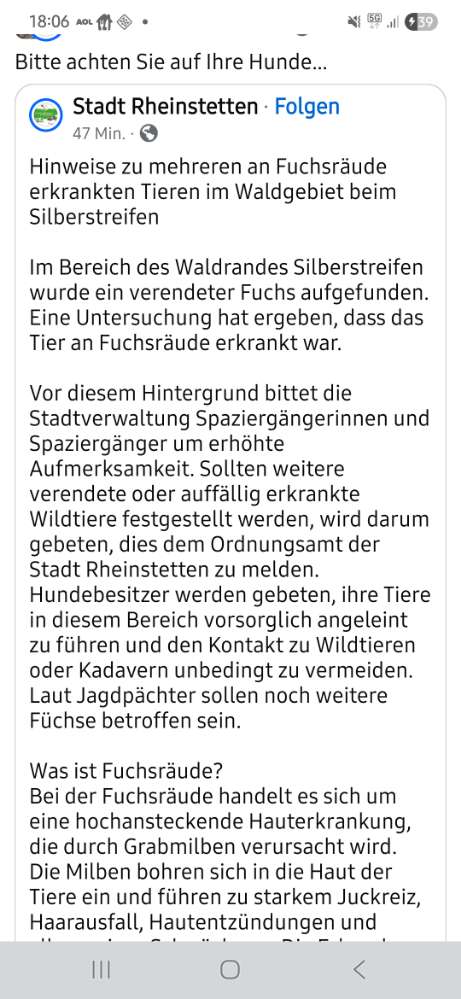 Giftköder-Fuchsräude-Profilbild