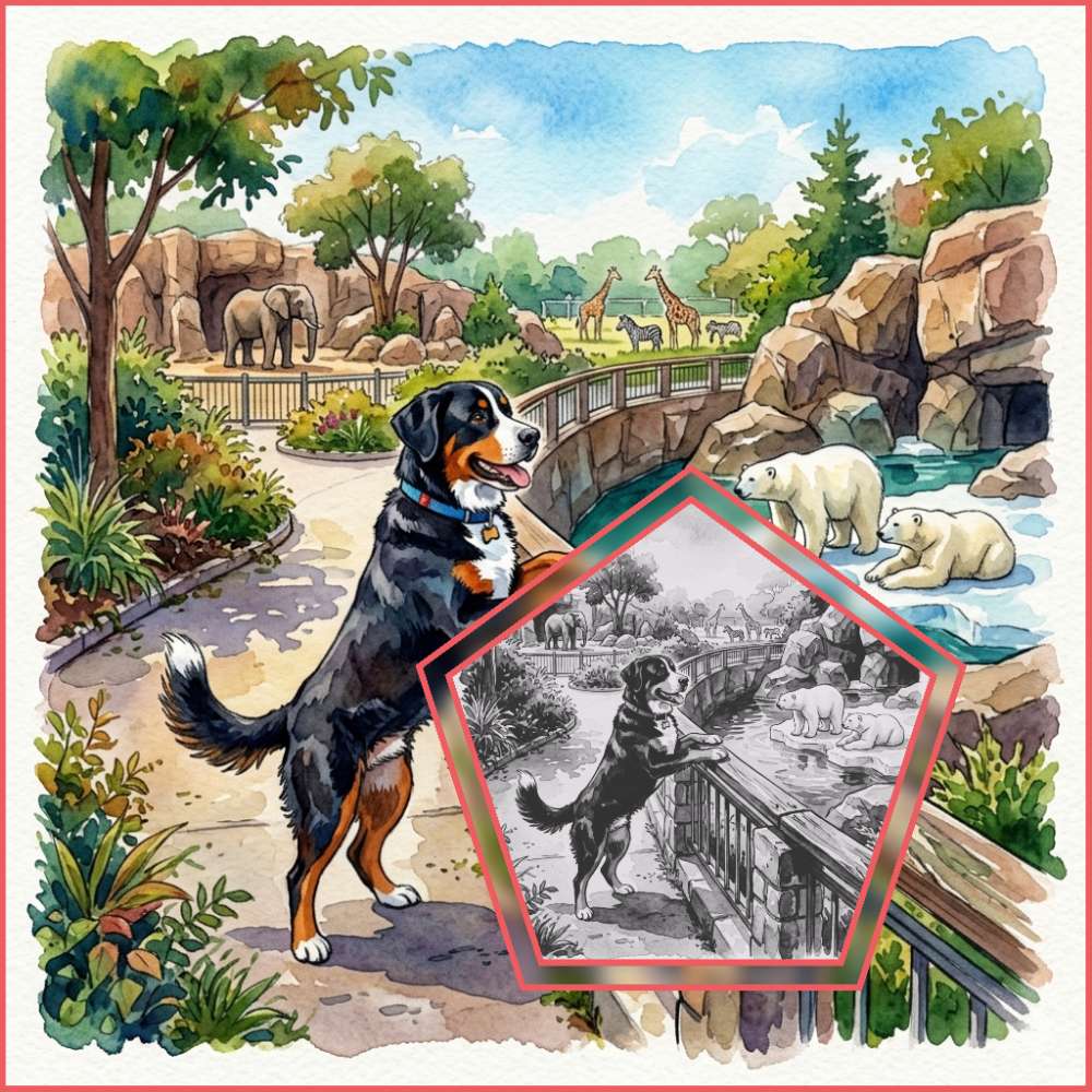 32. KI-Wettbewerb "Dasselbe Bild in Farbe und in schwarz-weiß" Banner