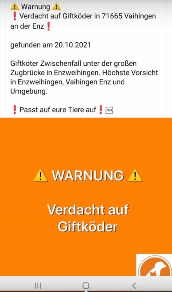 Giftköder-Verdacht auf Giftköder-Profilbild