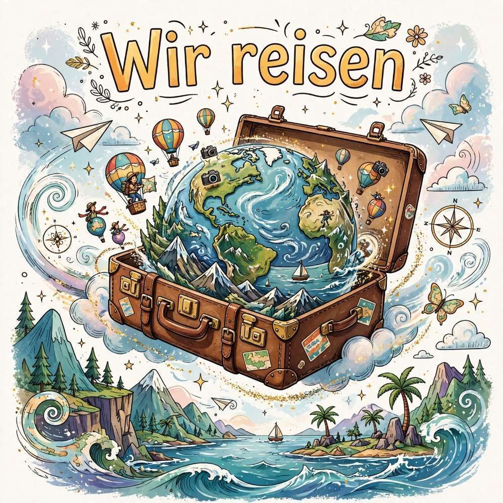 118. KI Wettbewerb "Wir reisen.... Banner