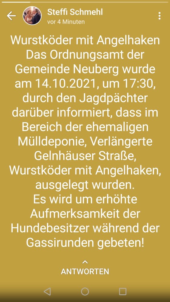 Giftköder-Wurst mit Angelhaken-Profilbild