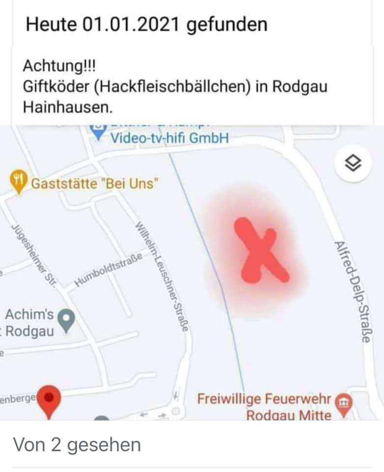 Giftköder-Giftköder in Form von Hackbällchen-Profilbild