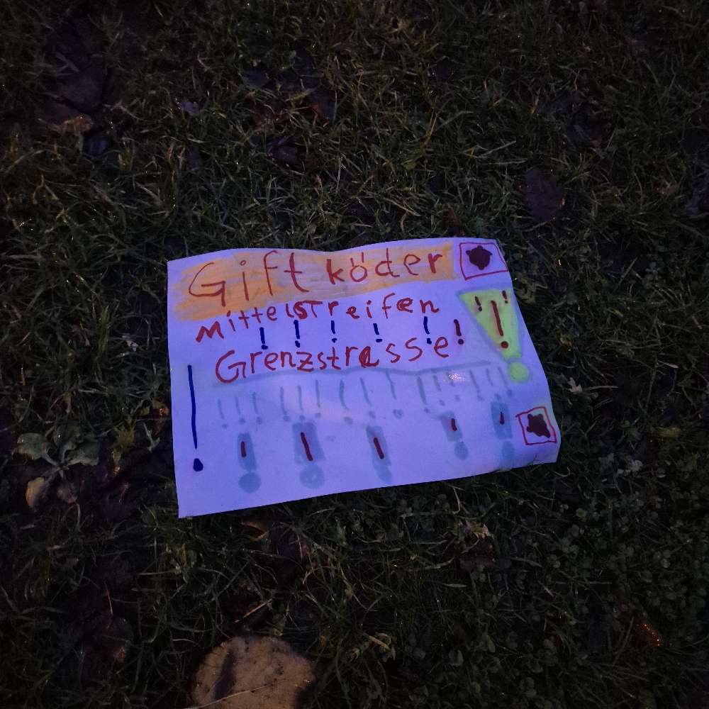 Giftköder-Mittelstreifen Grenzstr. Giftköderwarnunh-Profilbild