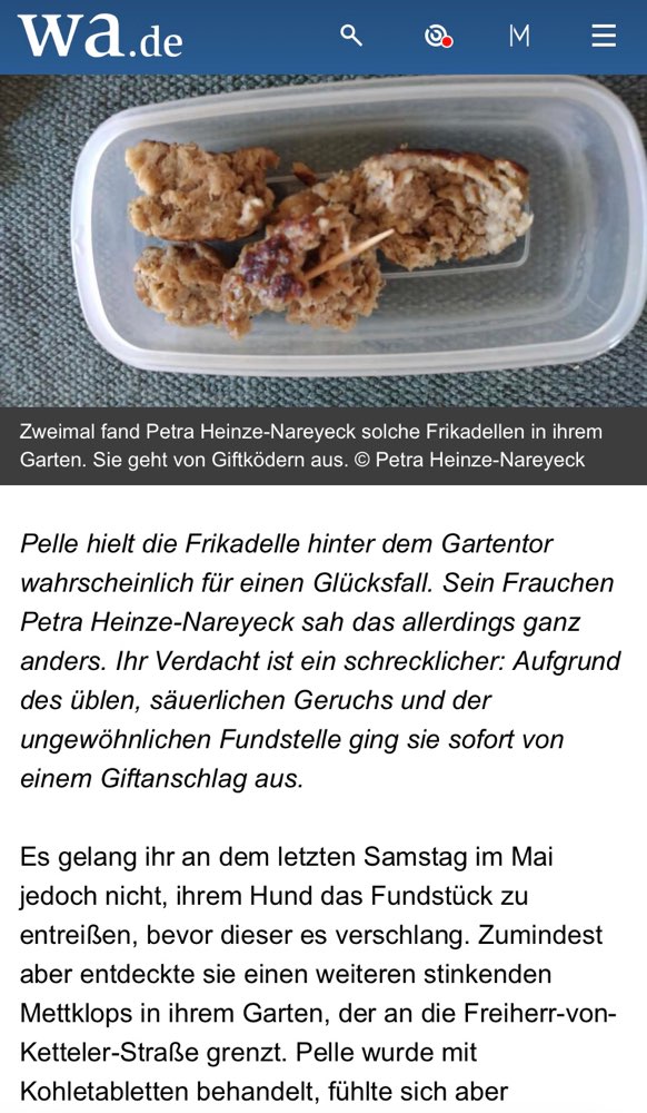 Giftköder-Mögliche Vergiftungsgefahr-Profilbild