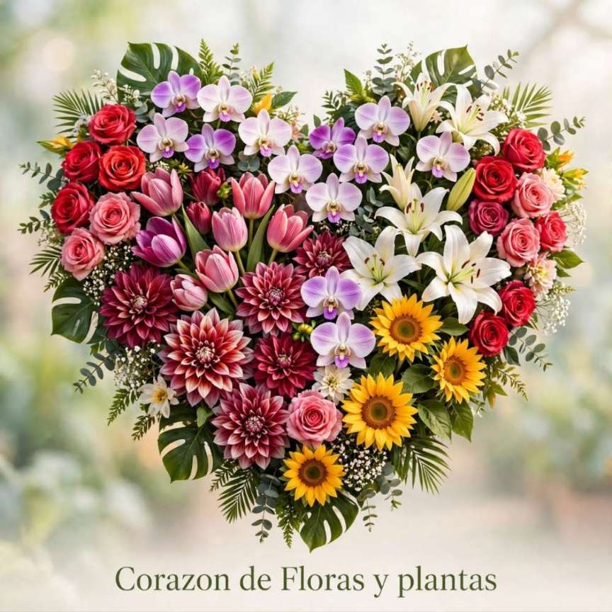 26. KI Wettbewerb: Corazón de Flores y Plantas Banner