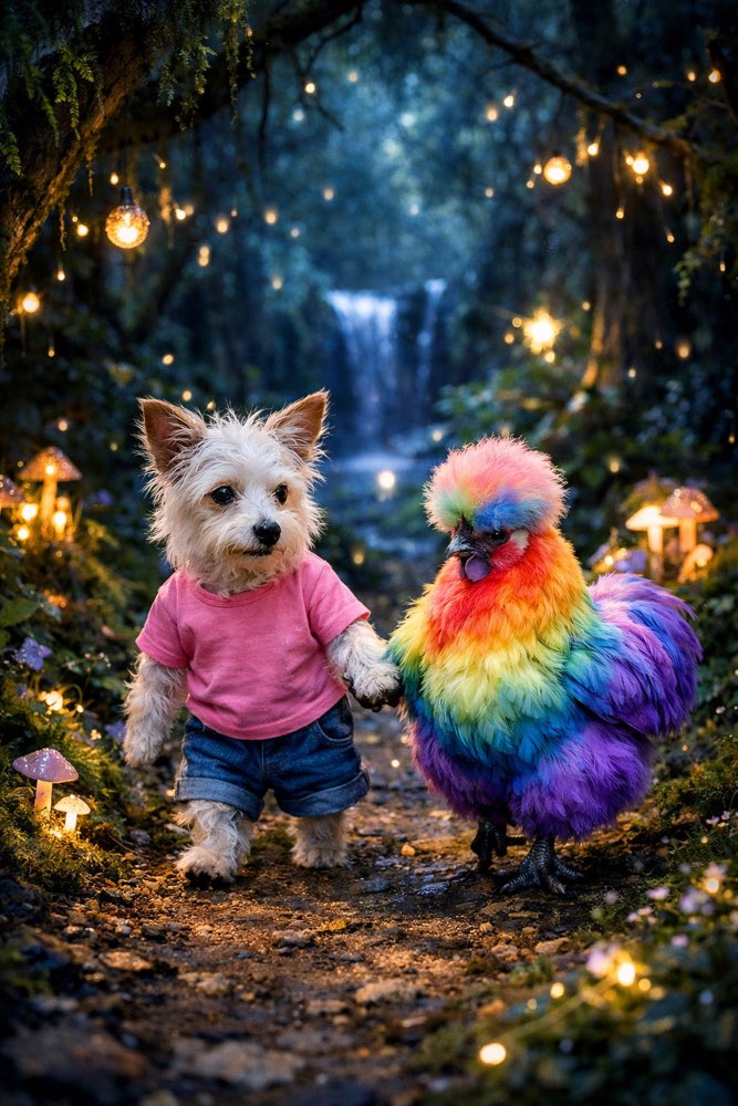 11. KI Wettbewerb: „Magische Tiere und dein Hund“ Banner