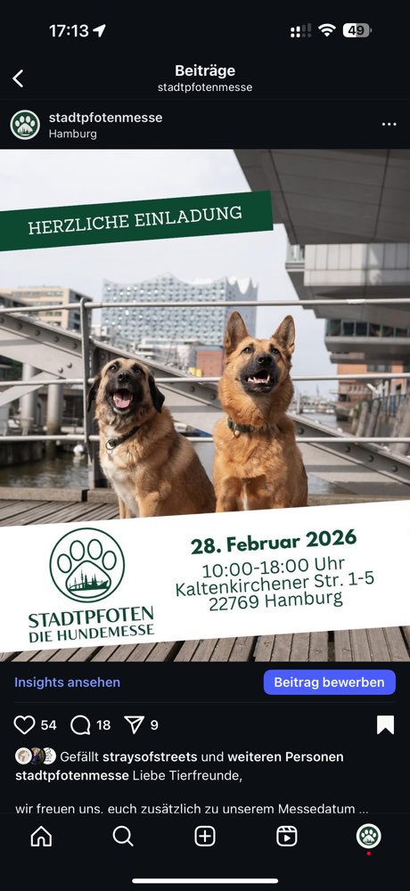 Hundetreffen-Stadtpfoten Hundemesse in Hamburg-Profilbild