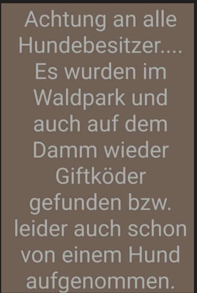 Giftköder-Giftköder im Waldpark Neuhofen-Profilbild