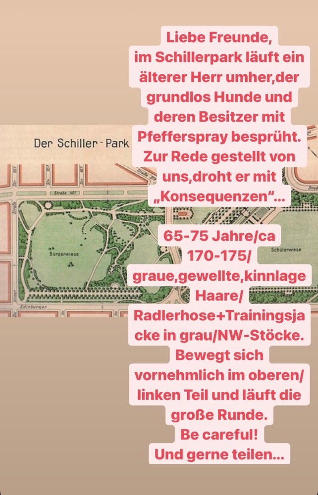 Giftköder-Rentner sprüht mit Pfefferspray-Profilbild