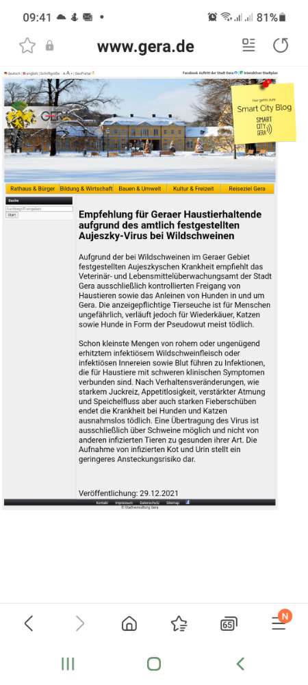 Giftköder-Aujeszky-Virus-Profilbild