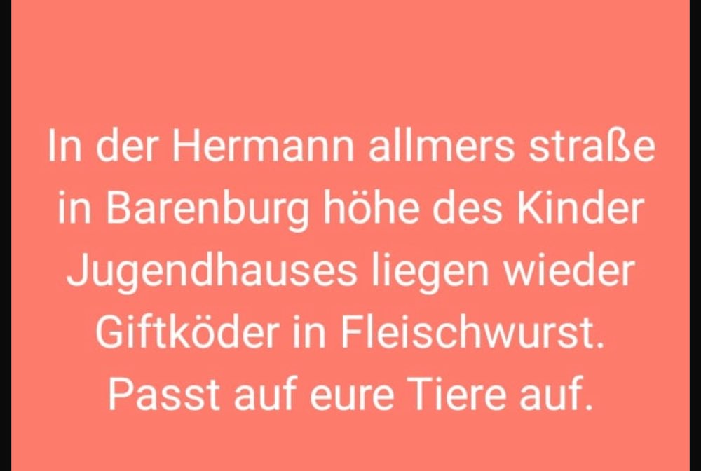 Giftköder-Giftköder in Fleischwurst-Profilbild