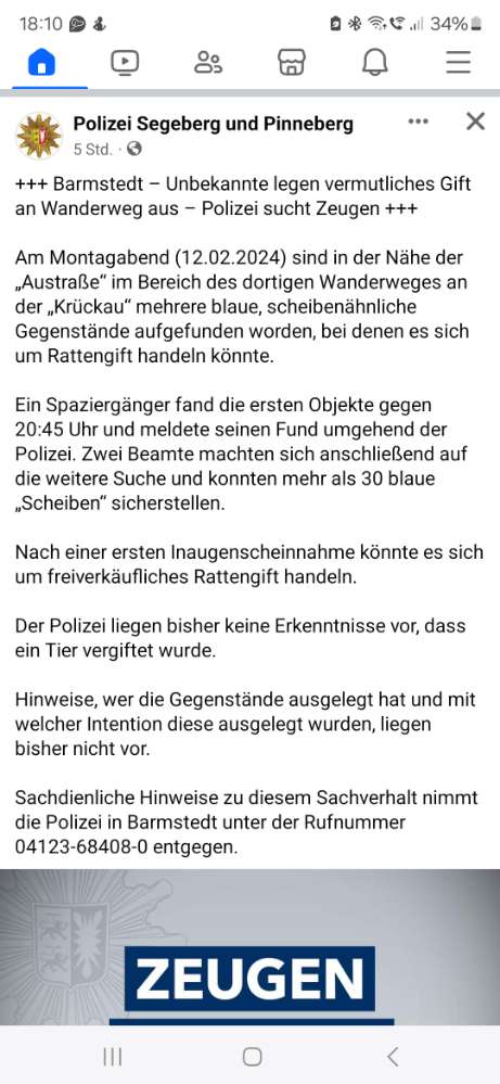 Giftköder-Vermutlich Rattengift-Profilbild